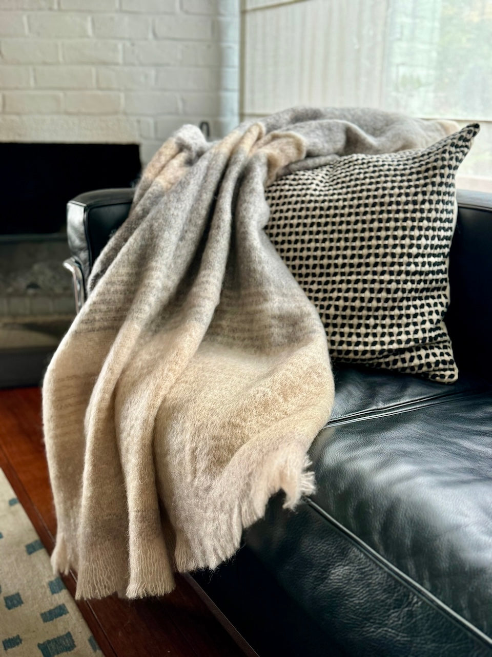 FOXFORD Mohair Throw