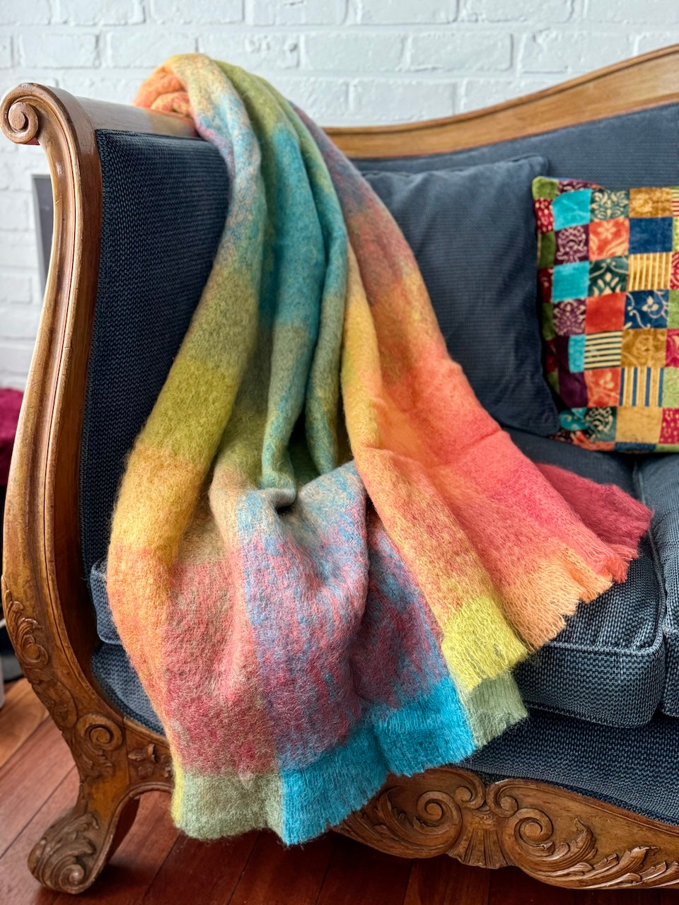 FOXFORD Mohair Throw