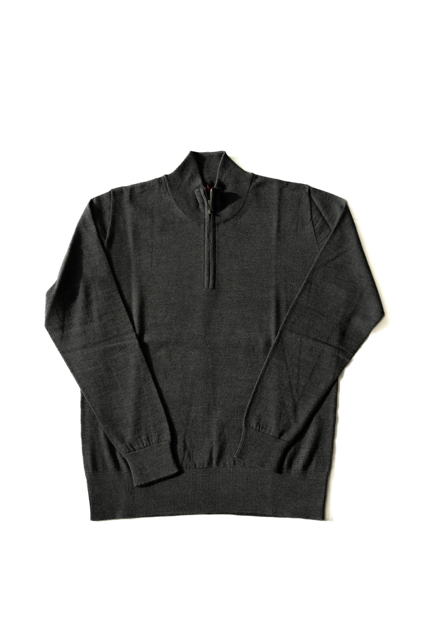 Pull en mérinos ARTHUR, col montant à tirette