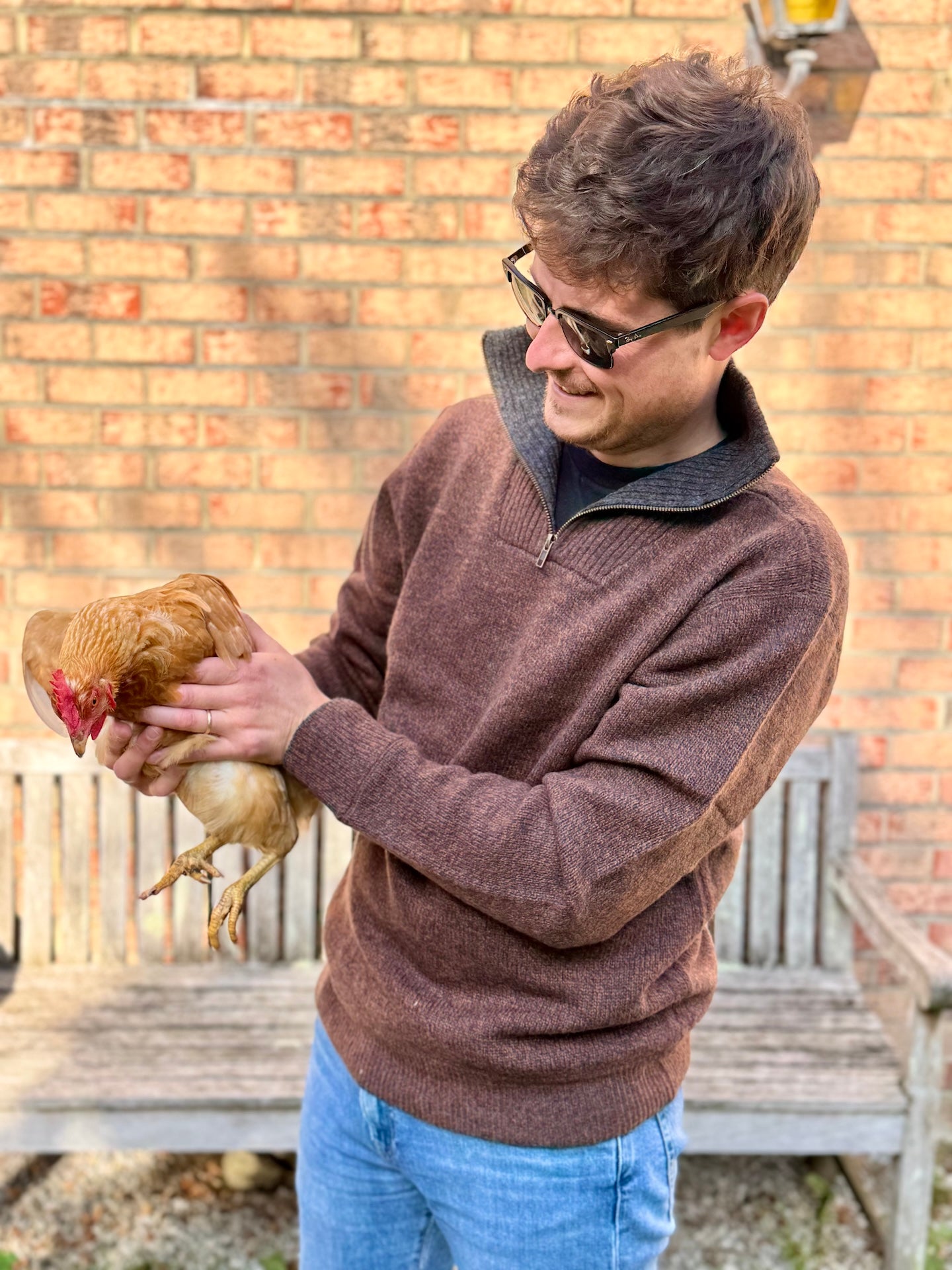 FINN half zip sweater