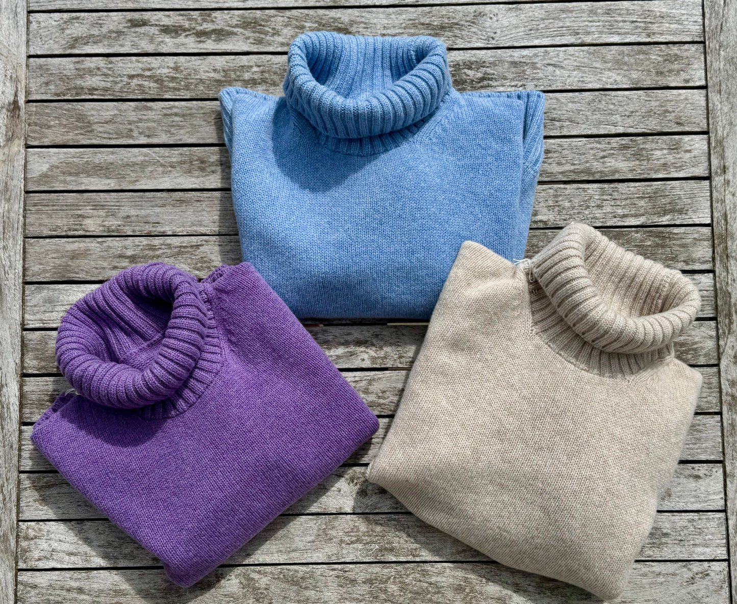 JUNE turtle neck lambswool sweater
