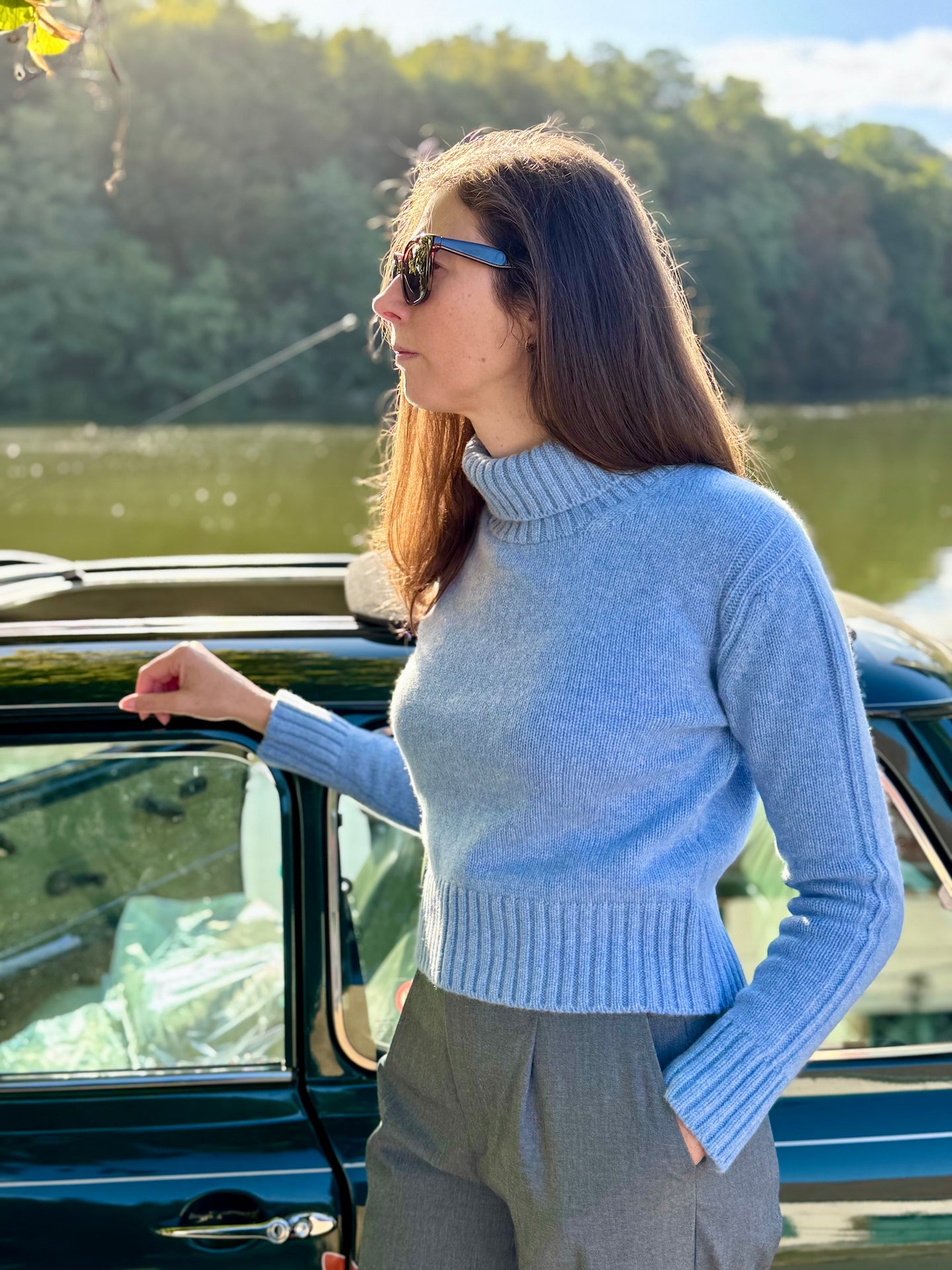 JUNE turtle neck lambswool sweater
