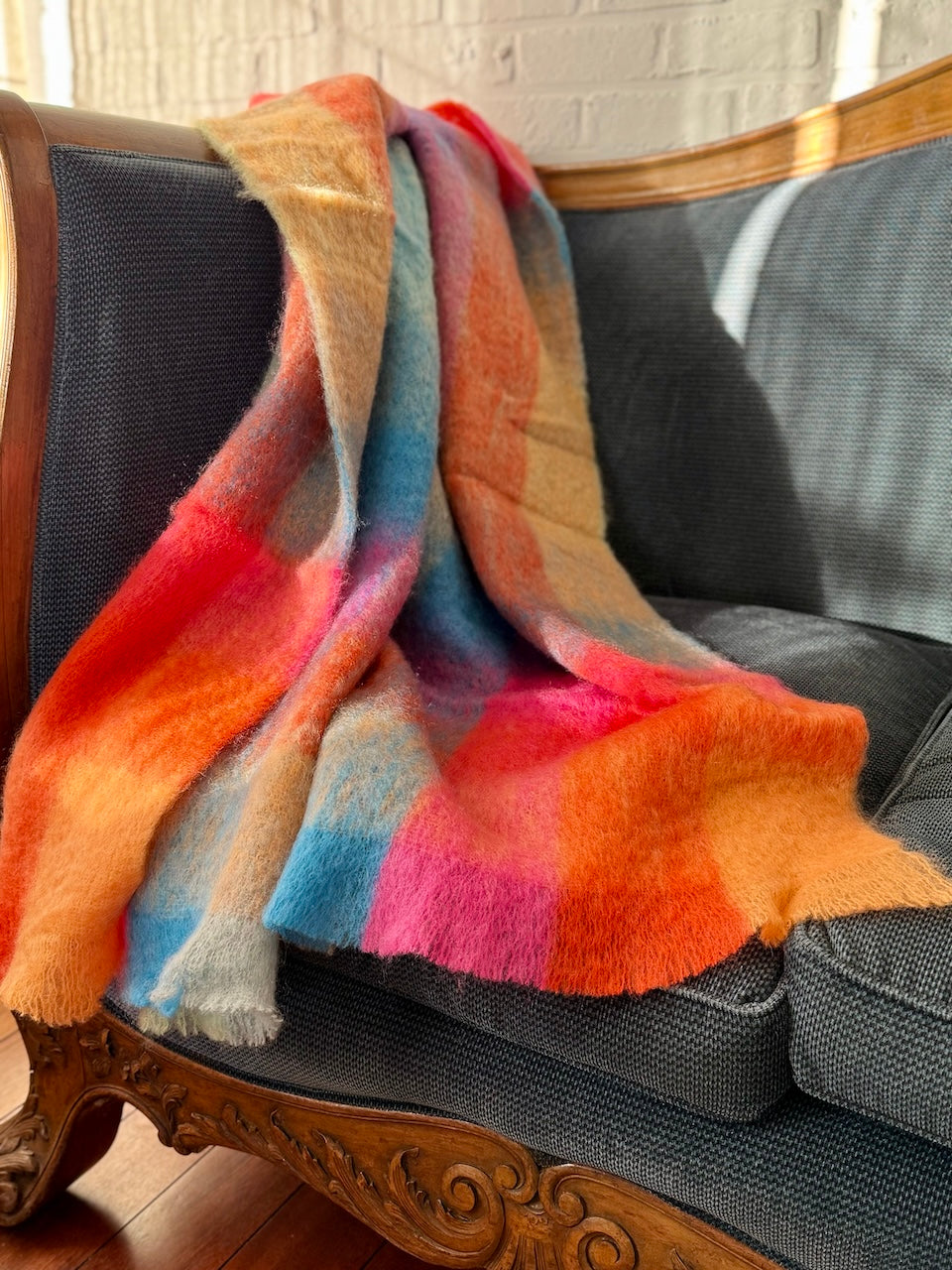 FOXFORD Mohair Throw