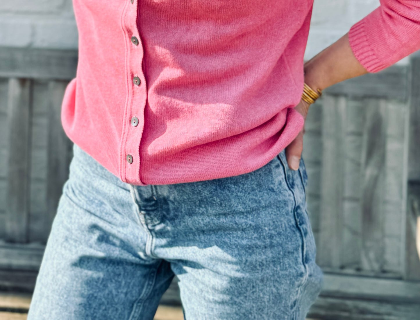 CHARLOTTE cotton cardigan