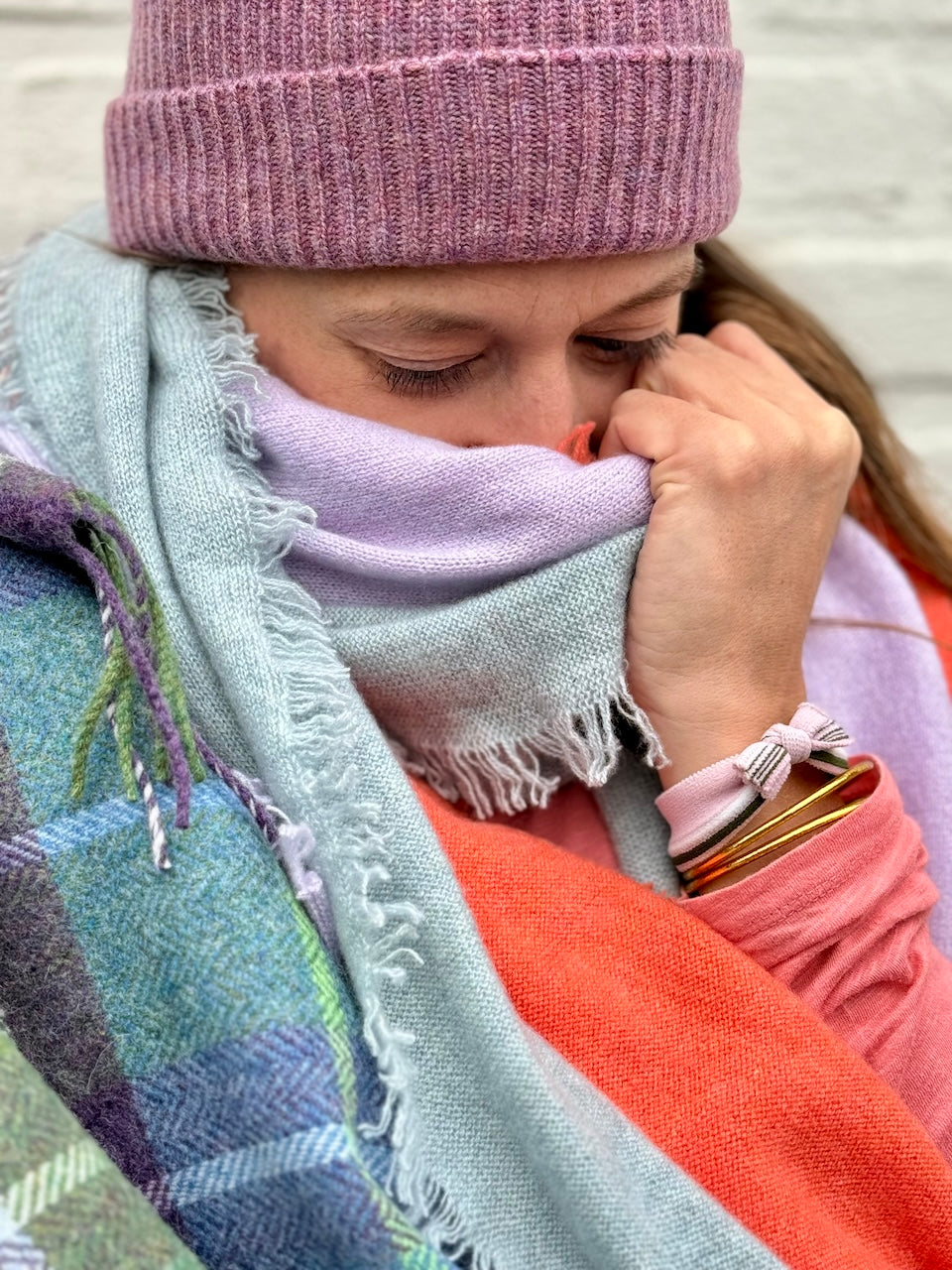 ISABELLE cashmere scarf