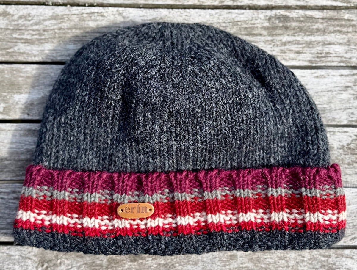 ERIN lambswool ribbed hats