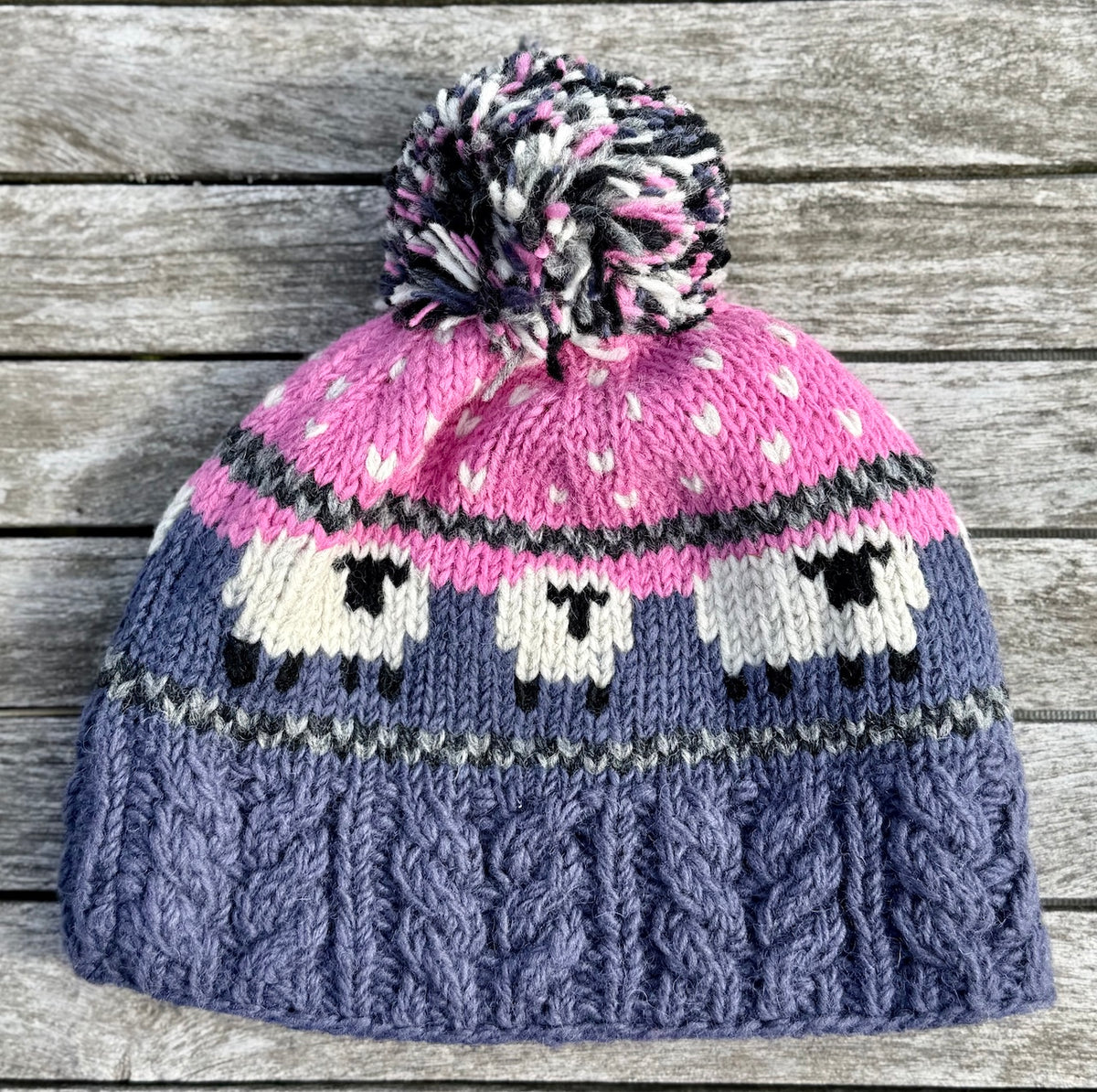 ERIN lambswool ribbed hats