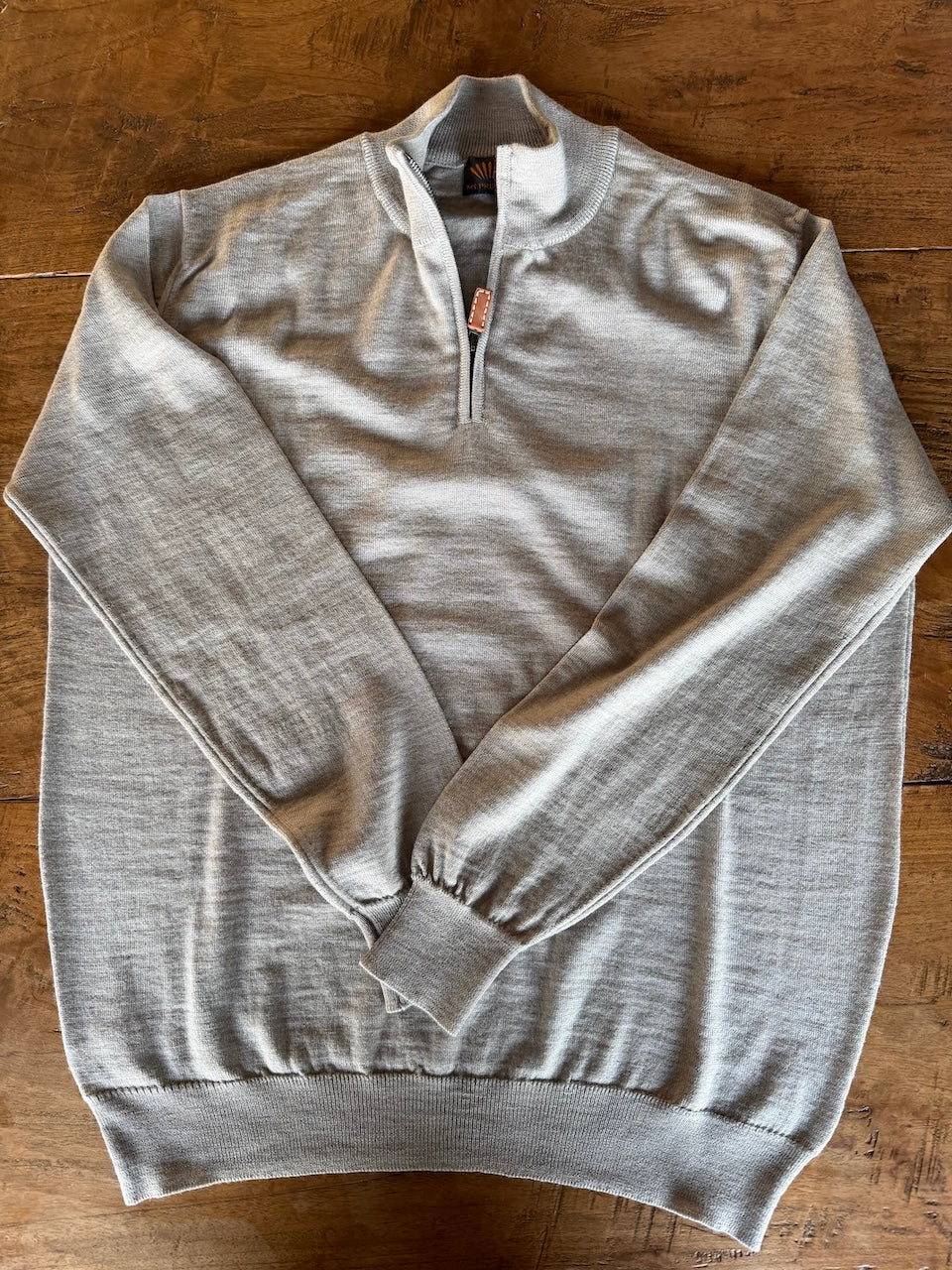 ARTHUR 1/4 Zip neck merino sweater