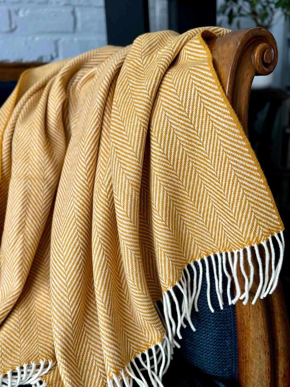 FOXFORD Wool/Cashmere throw