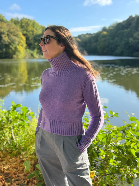 JUNE turtle neck lambswool sweater