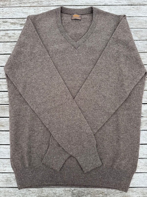 STAN V Neck geelong lambswool