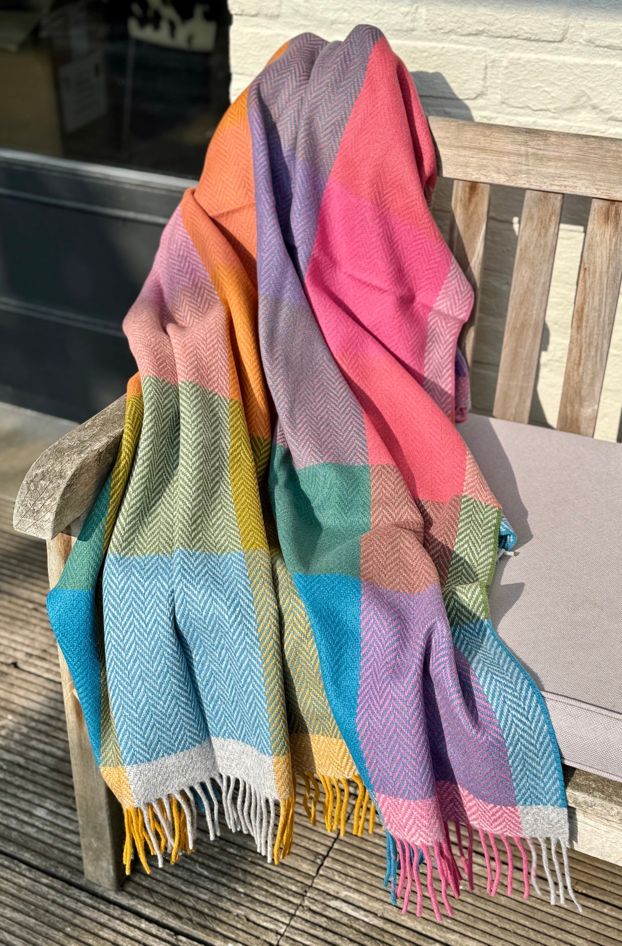 FOXFORD Wool/Cashmere throw