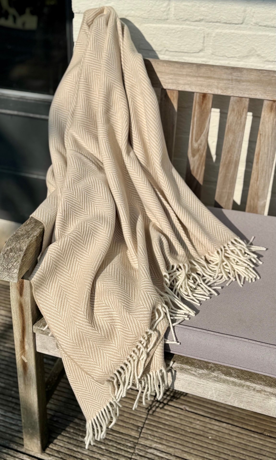 FOXFORD Wool/Cashmere throw