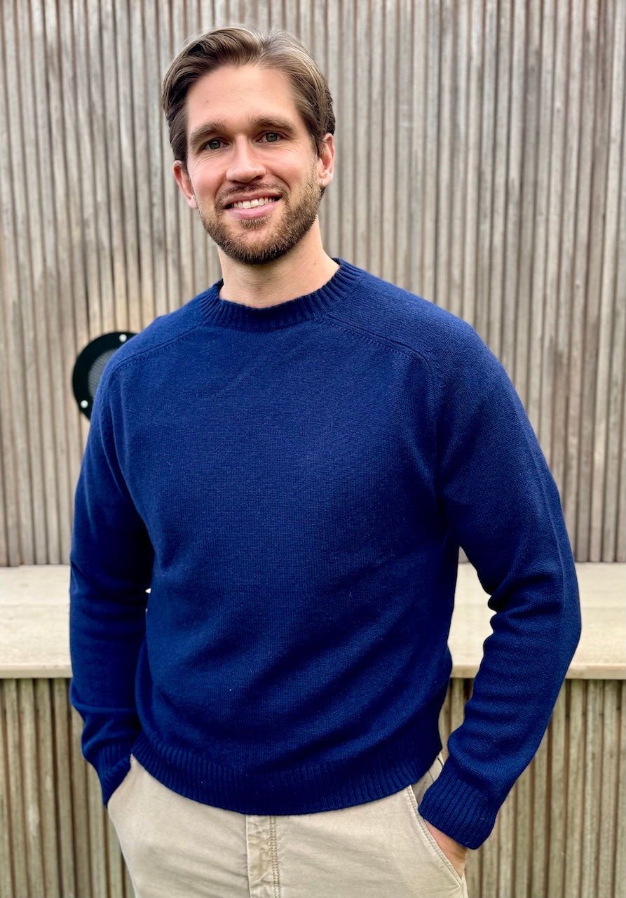 SCOTT cashmere crew neck sweater