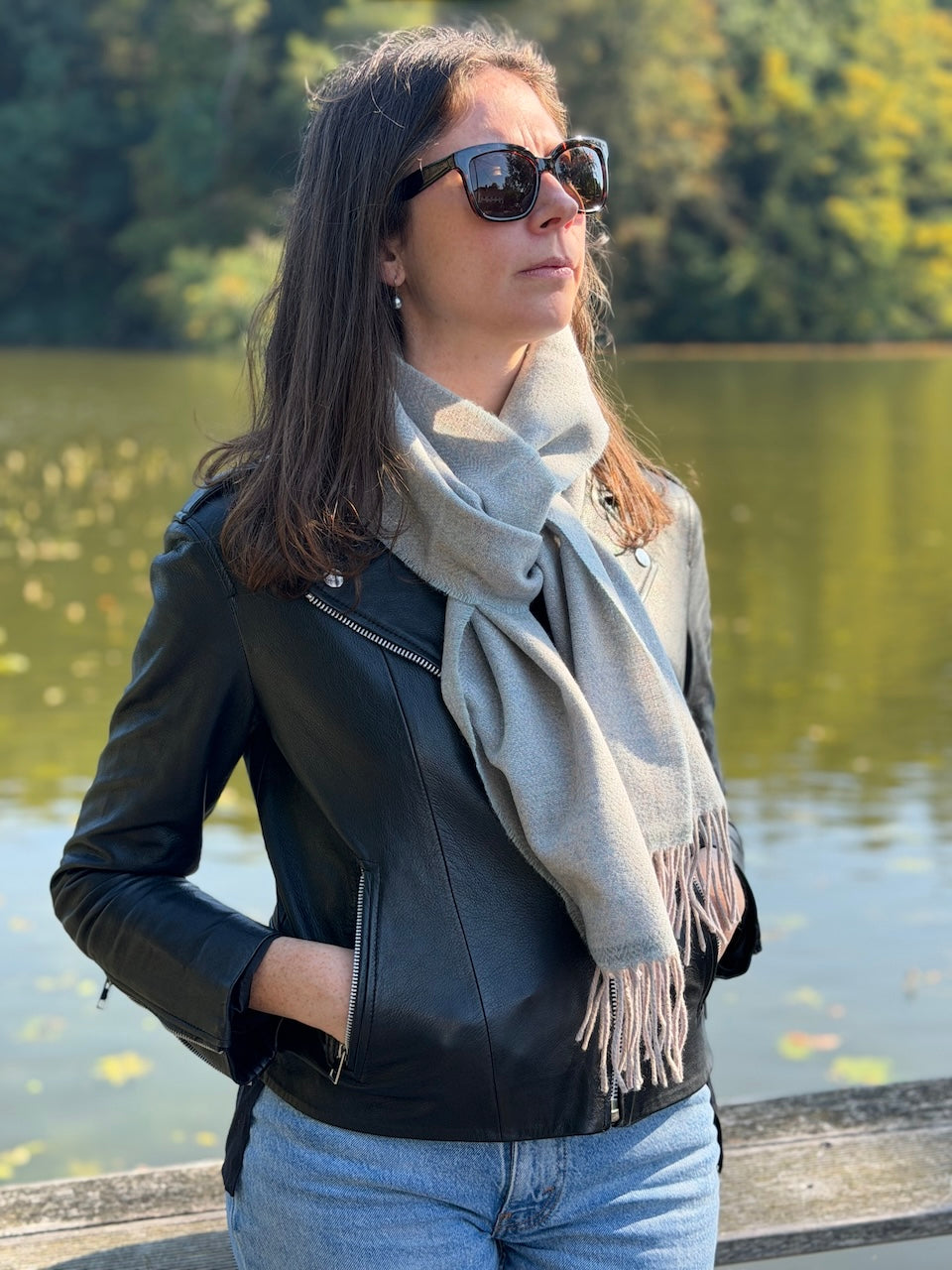 FOXFORD lambswool scarves