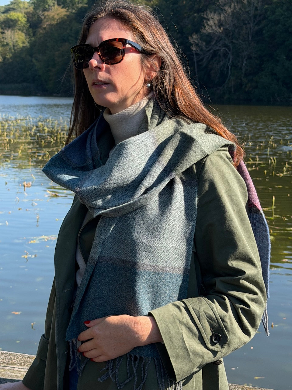 FOXFORD lambswool scarves