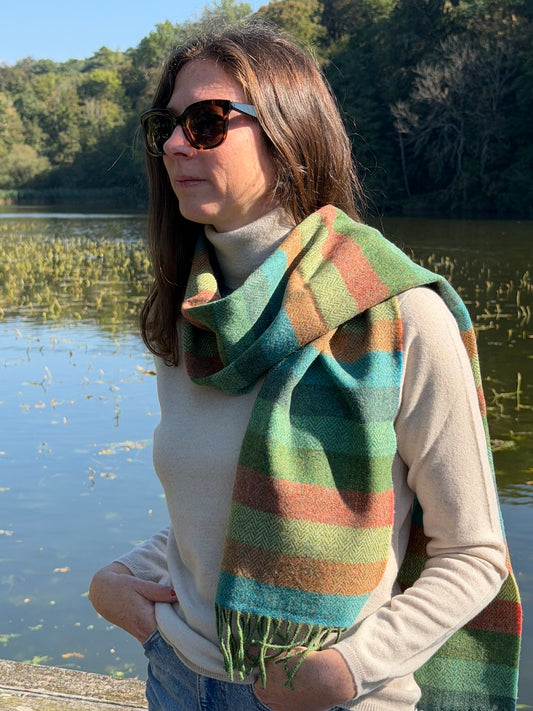 FOXFORD lambswool scarves