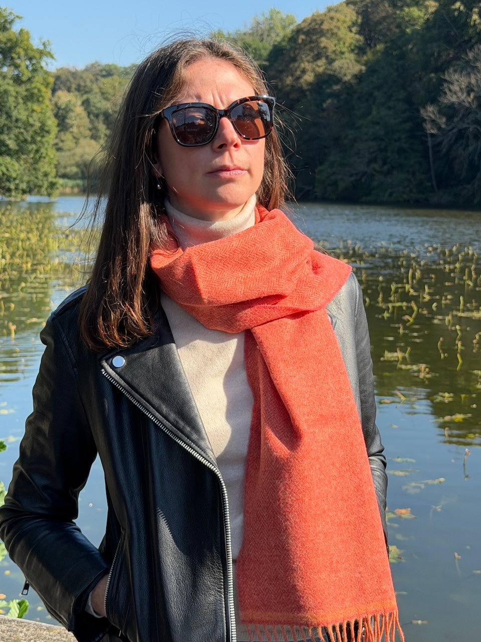 FOXFORD lambswool scarves