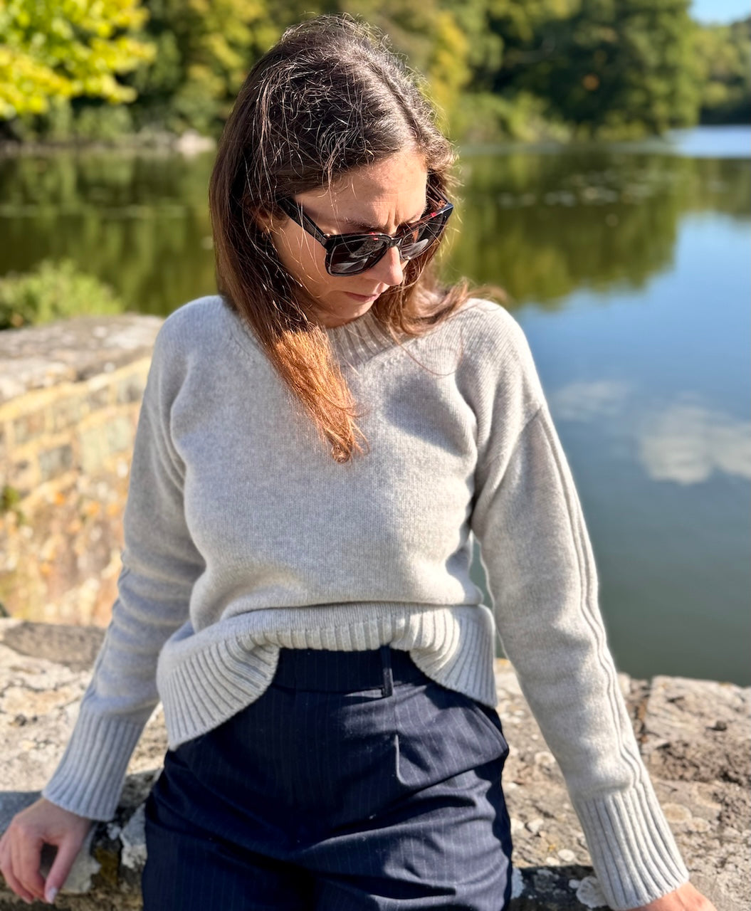 ZOE crew neck sweater