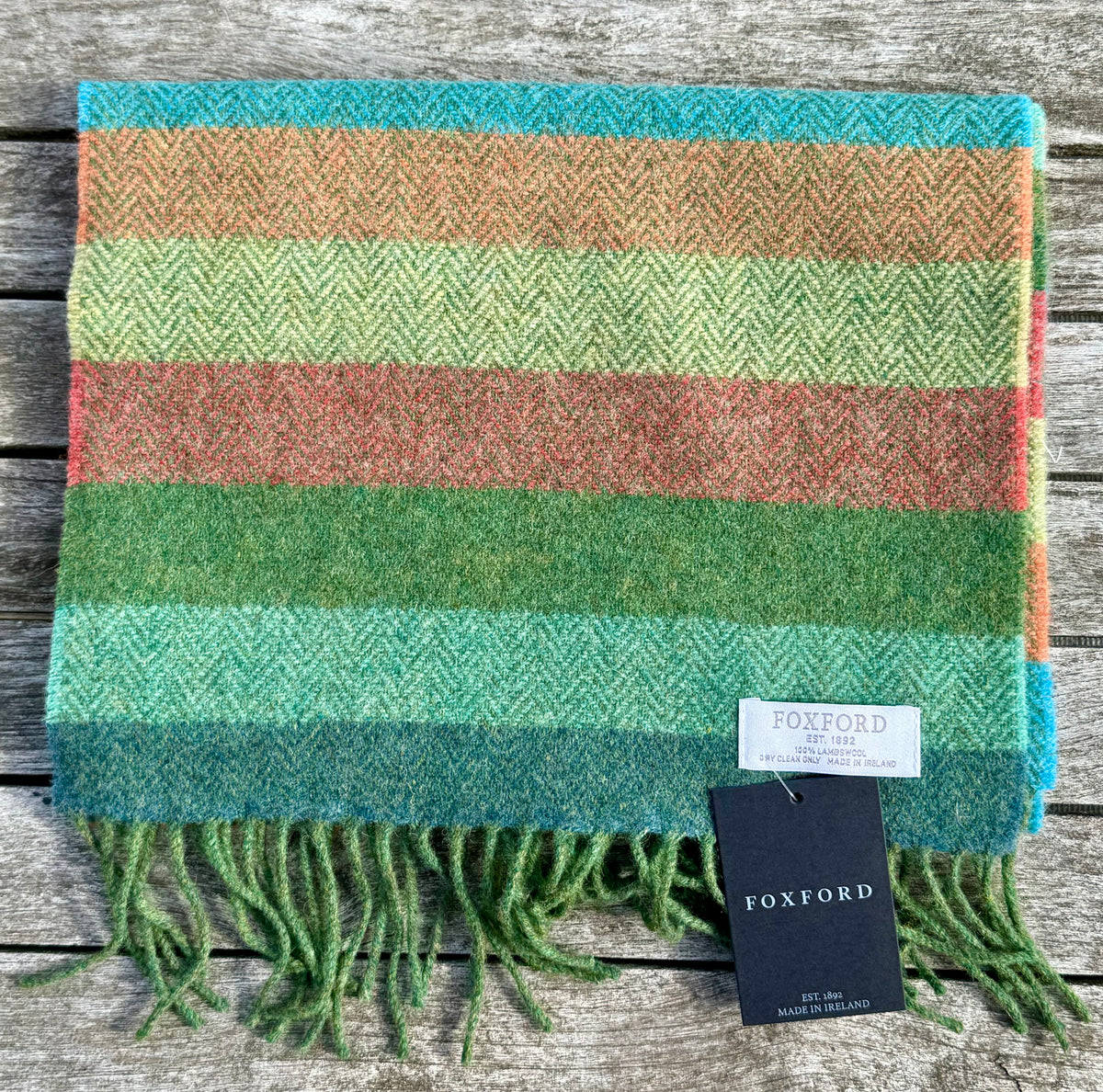 FOXFORD lambswool scarves