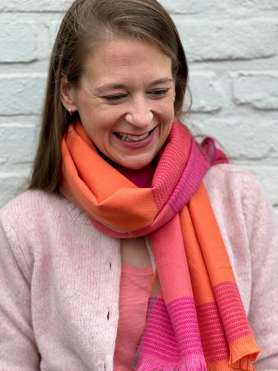 FOXFORD extra fine merino scarf